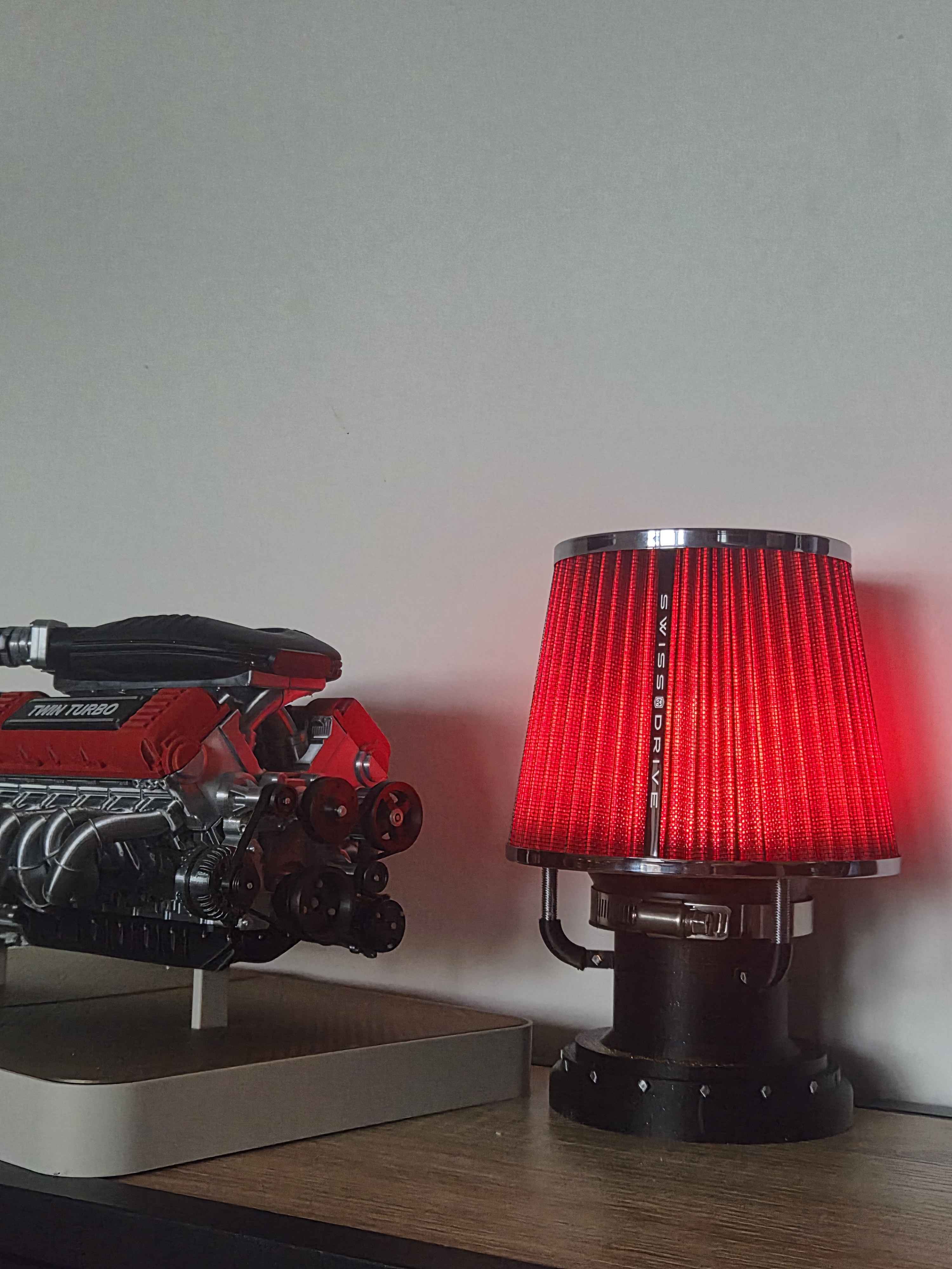 Lampe avec Filtre Ă Air